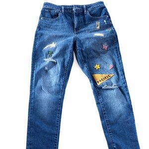 Vintage Levi’s Patchwork Jeans | Women’s W28 L30 |